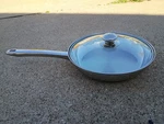 Chefmate Cookware Solid Stainless Steel 10 Skillet Saut Pan &. Fixed Price $32.99.