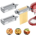 Cofun 3PCS Pasta Attachment For Kitchenaid Stand Mixer, 8 Thickness Settings .... Fixed Price $114.06.