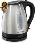 1.7L Electric Tea Kettle 1500W Fast Boil Stainless Steel Auto Shutoff Cordless. Fixed Price $36.93.
