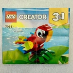 Lego Instruction Manual Only: Creator 30581 Tropical Parrot. Fixed Price $5.00.