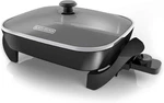 Electric Skillet, Variable Temperature Control, Nonstick Cooking Surface, Dishwa. Fixed Price $130.99.