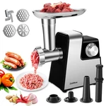 Electric Meat Grinder, 350W(2800W Max) Power Food With Sausage Stuffer. Fixed Price $80.45.