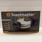 Toastmaster New Flip-over Waffle Maker Model TM-285WM In Box. Fixed Price $31.47.