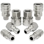 Lifcratms 8 Pcs Inch Pressure Washer Quick Connect Fittings, 1/4". Fixed Price $33.11.
