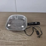 Vintage Sunbeam Controlled Heat Automatic Frypan Aluminum Glass FP-10A Tested. Fixed Price $37.99.