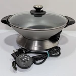 Breville Hot Wok Pro Electric 14 BEW600XL W/ Lid Base & Cord Tested Working. Fixed Price $64.99.