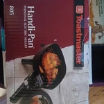 Toastmaster Handi-pan 805 Personal Electric Skillet Black 600W 120V Temp Control. Fixed Price $11.00.