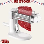 New Manual Meat Tenderizer Tool Stainless Steel Gear Steak Flatten Cuber Roller. Fixed Price $73.49.
