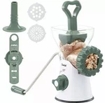 Meat Grinder Manual, Food Sausage Maker Heavy Duty, 3-IN-1 Hand Crank. Fixed Price $19.95.