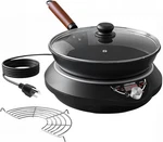 Versatile Induction Wok Set With Electric Skillet & Auto-off Timer, 176 F-464. Fixed Price $298.99.