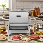 Morgangastro 15-30LBS Meat Mixer Manual Tilt Sausage Mixing Stainless Steel. Fixed Price $180.99.