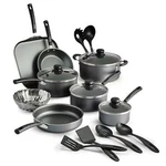 18 Piece Cookware Set Pots Pans Kitchen Cooking Non Stick Home Dinning Food. Fixed Price $57.20.