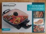 New Brentwood Appliances SK-66 12-INCH Nonstick Copper Electric Skillet. Fixed Price $59.80.