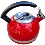 Kitchenaid 2 Quart Whistling Tea Kettle Empire Red. Fixed Price $19.99.