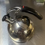 Oxo Uplift Tea Kettle 18/8 Stainless Steel 2QT/1.9L Good Grips Stovetop. Fixed Price $27.45.