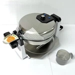 Cuisinart 1000 Flip Belgian Waffle Maker Stainless Steel Model WAF-F10. Fixed Price $69.99.