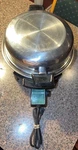 Liquid Core Electric Skillet Stainless Steel Automatic Tested Works Vintage. Fixed Price $70.00.