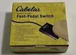 Cabela's Electric Grinder 15V/120VAC Foot Pedal Switch 54-0844 New Open Box. Fixed Price $55.29.