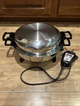 Regal Ware Kitchen Nutrition 12' 'oil Core Electric Stainless Skillet T304S. Fixed Price $199.99.