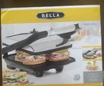 Panini Grill Sandwich Maker Bella Sensio YDE811 Stainless Steel Works Great!. Fixed Price $33.00.