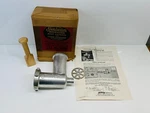Sunbeam Mixmaster Mixer Meat Grinder Food Chopper Attachment FW6B. Fixed Price $14.99.