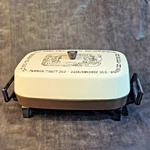 Vintage Presto 15" Immersible Electric Skillet W/ High Dome Lid - Works Great!. Fixed Price $49.99.