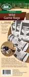 Products Lb. Wild Game Bags, Polyethylene, White And Black, 100 Count. Fixed Price $23.99.