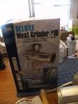 Dac Deluxe Meat Grinder #10 Model MPE-10C Box Sausage Stuffer Manual. Fixed Price $39.99.