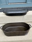 Piece Cast Iron 3060 Sportsman W/ Griddle Lid Plus 3052D Shallow Fish Fryer. Fixed Price $350.00.
