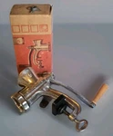 Hache Viande-meat Chopper/grinder #5-FLEISCHWOLF-VINTAGE-WITH Original Box. Fixed Price $28.93.