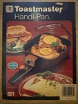 Toastmaster Handi-pan 7" Electric Skillet Fryer Slow Cooker Dorm Room Works. Fixed Price $15.99.