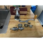 Universal No 1 Food Meat Chopper Complete Original Box Cast Iron Usa. Fixed Price $84.99.