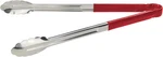16" Stainless Steel Serving Tongs With Plastic Handle, Red. Fixed Price $17.54.
