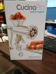 Cucina Pro Manual Meat Grinder And Sausage Maker Heavy Duty Cast Iron. Fixed Price $22.99.