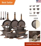 26PCS Pots And Pans Set Non Stick, Cookware Induction .... Fixed Price $284.49.