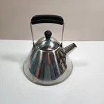 Vintage Farberware Teapot Kettle Stainless Steel 2 Qt Whistle #7035 With Lid. Fixed Price $42.46.