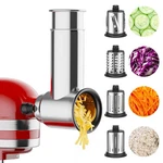 Stainless Steel Slicer Shredder Attachment For Kitchenaid Stand Mix... Fast Ship. Fixed Price $59.99.