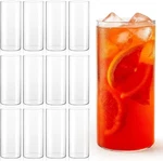 Water Glasses Set Of 12 17 Oz Tall Drinking Clear Lightweight Crystal. Fixed Price $44.06.