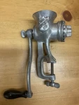 Very Good Vintage Wooden Crank Handle Food Chopper/meat Grinder - The Home 65. Fixed Price $6.50.