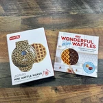Dash Mini Maker Non-stick Leopard Print Wonderful Waffles Recipe Book. Fixed Price $15.99.