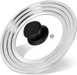 Universal Lid For Pots Pans And Skillets Cover Fit 6" 7" 8" Diameter Cook.... Fixed Price $18.99.