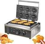 Commercial Taiyaki Fish Waffle Maker Machine 1600W Non-stick Electric. Fixed Price $124.99.