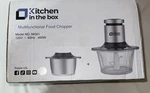 Kitchen The Box Food Processor, 400W, Meat Grinder & Chopper. Fixed Price $39.99.