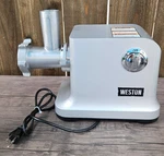 Weston Electric Meat Grinder 33-1301-W (missing Pusher) BB1. Fixed Price $139.99.