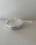 Amana Radarware Browning Skillet Colonial House Made By Corning With Lid. Fixed Price $10.00.