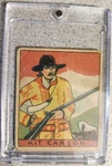 1930'S R128 Western Series Of 48 Non-sports Cards Wild Icon Kit Carson. Fixed Price $45.00.