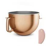 Wiselet Copper Color Stainless Steel 6 Quart Mixing Bowl For Kitchen Aid Prof.... Fixed Price $85.02.