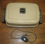 Vintage The Kenmore Choice Buffet Server Electric Skillet Pan Cooker W/ Lid Guc. Fixed Price $23.99.