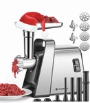 Meat Grinder Electric, 3000W Max Heavy Duty With 2 Stainless. Fixed Price $124.50.
