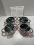 Cook's Essentials 1/2 Qt Mini Pot 18/10 Stainless Nonstick Set Of 4. Fixed Price $29.99.